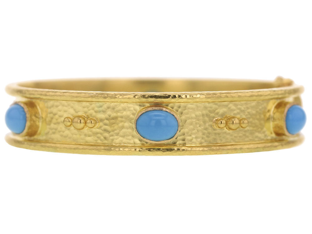 Turquoise Bangle Bracelet – The Definitive Collection Of Elizabeth