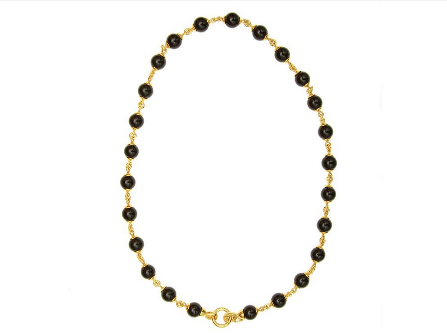 Nymphs onyx yellow goldネックレス Nymphs onyx yellow goldネックレス Nymphs onyx yellow gold