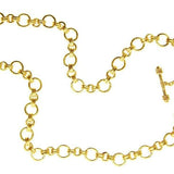 ‘Bellariva’ link with gold toggle, 21”