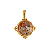 “Three Flowers” Motif Pendant