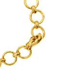 "Farnese" Link Bracelet with Circle Clasp