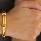 Banded Bangle Bracelet