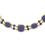 Lapis Intaglio "Bee & Moth" Link Bracelet