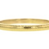 Gold Domed Bangle Bracelet