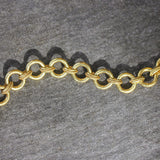 "Ravenna" Link Bracelet With draft Closure Clasp