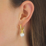 Baby Hammered Hoops, 14mm