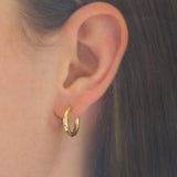 Big Baby Hammered Hoops, 16mm, best selling hoop size for charms