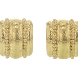 Granulated Amalfi Hoop Earrings
