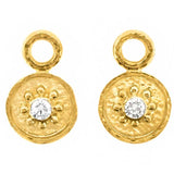 Daisy Diamond Center Earring Charms