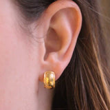 Baby Curved Wide Hoops