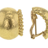 Hammered Gold "Tivoli" Earrings