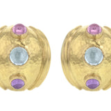 Small Tutti-Frutti Puff Earrings