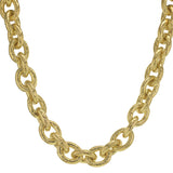17″ Large Oval Link Necklace