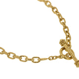 17" "Orvieto" Hammered Link Necklace