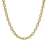17" "Orvieto" Hammered Link Necklace