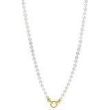 35" "Serena" Clasp Necklace With 6.5mm to 7mm Freshwater Pearls