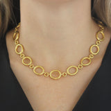 17" "Sorano" Oval Link Necklace