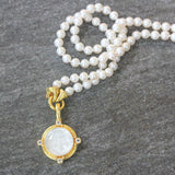 35" "Serena" Clasp Necklace With 6.5mm to 7mm Freshwater Pearls