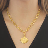 Horizontal Oval "Pegasus" Pendant
