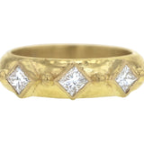 Harlequin Diamond Stack Ring
