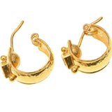 Diamond Baby Curved Wide Hoops
