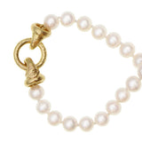 17" "Serena" Clasp Necklace With 6 to 6.5mm Freshwater Pearls