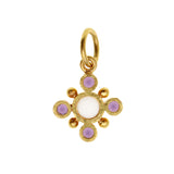 Iolite Swinging Jump Ring Pendant