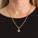 Moonstone Jump Ring Pendant