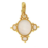 Mulberry and Amethyst 'Temple Dancer' Pendant