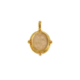 Antique English Quartz Seal Pendant