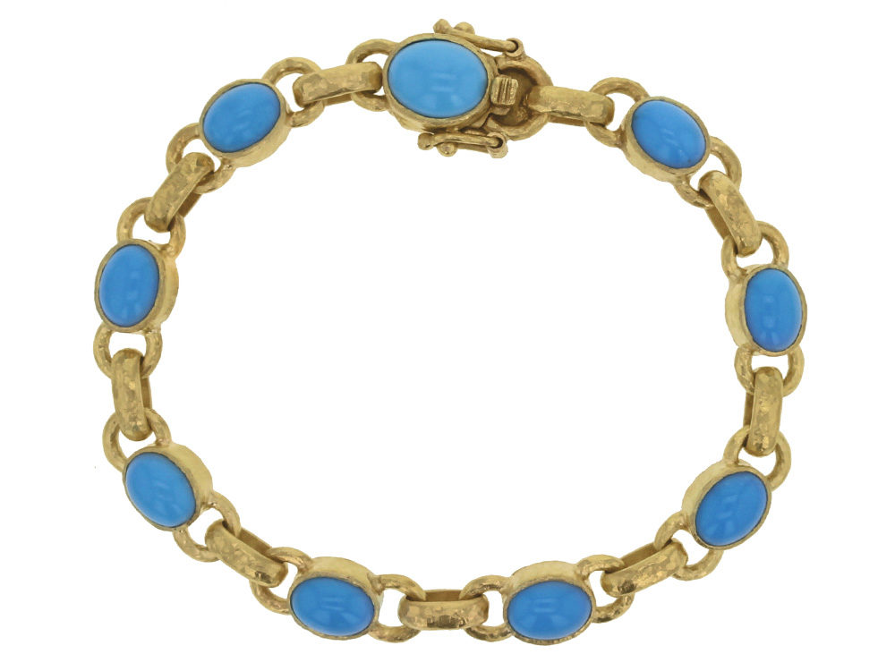 Blue Sleeping Beauty Turquoise and Spiny Oyster Rhodium Over Silver Multi  Strand Bracelet  SWE2914  JTVcom