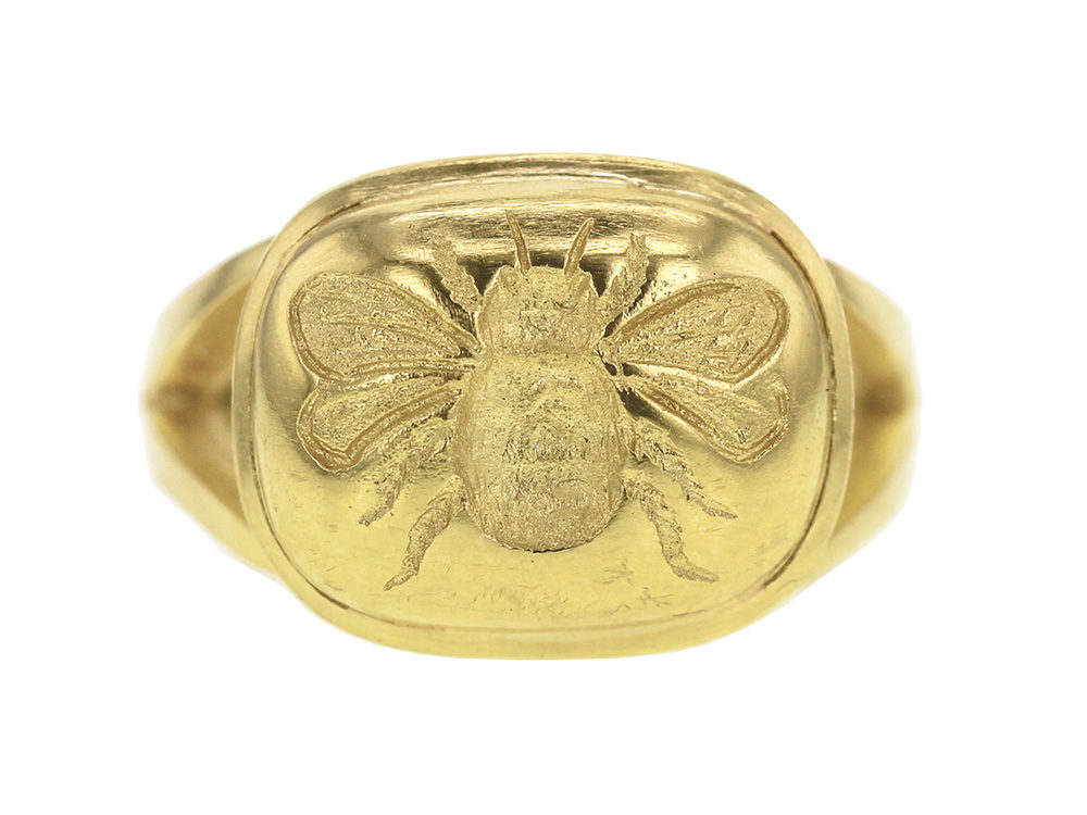 F.A.T Rings Golden Flower Ring - First American Traders